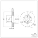 DFC GeoSPEC Coated Rotors - Plain