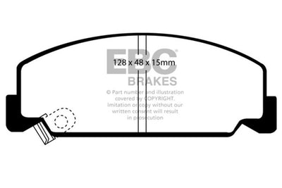 EBC S20 Brake Pad and Rotor Kit