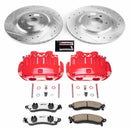 Power Stop 94-98 Ford Mustang Front & Rear Z26 Street Warrior Brake Kit w/Calipers