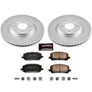 Power Stop 04-07 Toyota Highlander Front & Rear Z17 Evolution Geomet Coated Brake Kit