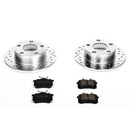 Power Stop 98-01 Audi A6 Quattro Front & Rear Z23 Evolution Sport Brake Kit