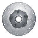 R1 1965-1967 Mercury Voyager Front Drill & Slot Silver Rotors