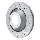 DFC 10-11 Porsche 911 Right Front Drilled Hi-Carbon Alloy Geomet Coated Rotor