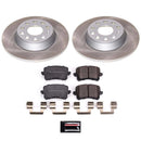 Power Stop 2009 Volkswagen Passat Front and Rear Semi-Coated Rotor Kit