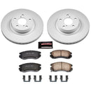 Power Stop 1996 Subaru Legacy Front & Rear Z17 Evolution Geomet Coated Brake Kit