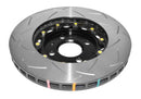 DBA 2012 Lotus Exige Front Slotted 5000 Series 2 Piece Rotor Assembled w/ Black Hat