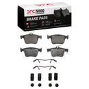 DFC 18-25 Audi Q3 Rear Drilled & Slotted Geoperformance Rotors 5000 Advanced Brake Pads w/Hardware