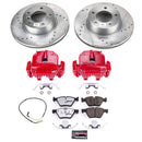 Power Stop 2007 BMW 328xi Front & Rear Z26 Street Warrior Brake Kit w/Calipers