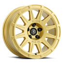ICON Ricochet 17x8 / 5x100 / 38 mm / 6in BS Gloss Gold Wheel