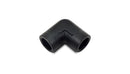 Vibrant 3/8in NPT 90 Degree Female Pipe Coupler Fitting