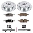 Power Stop 07-08 Mini Cooper Front & Rear Z26 Street Warrior Brake Kit