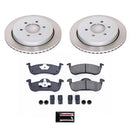 Power Stop 07-09 Ford Expedition Front and Rear Semi-Coated Rotor Kit