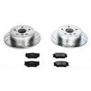 Power Stop 06-10 Hummer H3 Rear Z23 Evolution Sport Brake Kit w/Calipers