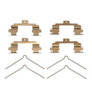 DFC 02-17 Acura MDX Front 5000 Advanced Ceramic Brake Pads and Hardware Kit