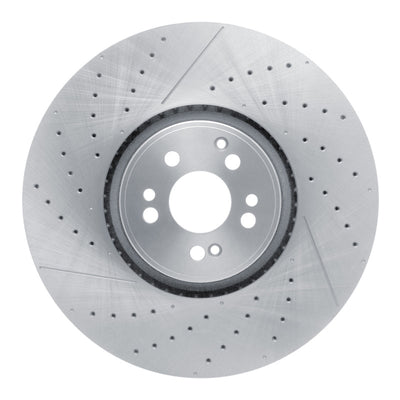 DFC 21-25 Mercedes-Benz GLE53 AMG SUV Front Drilled and Slotted Brake Rotor