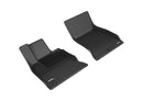 3D MAXpider 2018-2020 Kia Stinger Rwd Kagu 1st & 2nd Row Floormats - Black