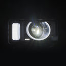 AlphaRex 24-26 Toyota LC Heritage LUXX LED Proj Headlight Blk w/Activ Light/Seq Signal/Switchback