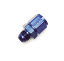 Russell Performance -10 AN Female to -8 AN to Male B-Nut Reducer (Blue)
