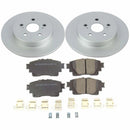 Power Stop 2019 Toyota Corolla Front & Rear Z17 Evolution Geomet Coated Brake Kit