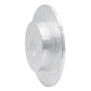 R1 19-24 Nissan Altima Front & Rear Drilled & Slotted Silver Brake Rotor Set