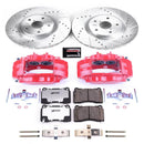 Power Stop 08-14 Subaru Impreza Front & Rear Z26 Street Warrior Brake Kit w/Calipers