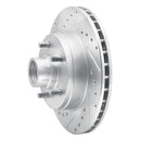 R1 94-96 Chevrolet Impala Front & Rear Drilled & Slotted Silver Brake Rotor Set