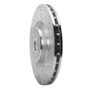 R1 17-25 Alfa Romeo Stelvio Front Drill & Slot Silver Rotors