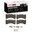 DFC 18-25 Subaru WRX Front & Rear Rotors with 5000 Advanced Brake Pads w/Hardware