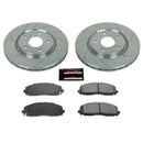 Power Stop 2017 Chrysler Pacifica Front Z23 Evolution Sport Brake Kit w/Calipers