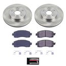 Power Stop 19-22 Subaru Forester Front and Rear Semi-Coated Rotor Kit