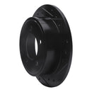 R1 07-17 Chrysler 200 Rear Right Drilled & Slotted Black Brake Rotor