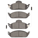DFC 98-05 Mercedes-Benz ML320 Front 5000 Advanced Low Metallic Brake Pads and Hardware Kit