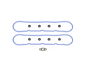 Fel-Pro Engine 09-13 Chevrolet Silverado 1500/08-13 Corvette Valve Cover Gasket Set