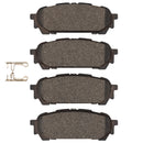 DFC 03-08 Saab 9-2X Rear Active Performance Pads - Low Metallic