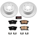 Power Stop 02-04 Honda CR-V Front & Rear Z17 Evolution Geomet Coated Brake Kit