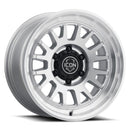 ICON Anza 17x8.5 / 6x5.5 / 0mm / 4.75in BS Silver Machined Wheel