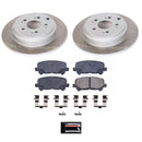 Power Stop 07-13 Acura MDX Front and Rear Semi-Coated Rotor Kit