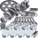 Eagle Chevy 350 1Pc 3.750in Crank 5.700in I-Beam Rods -10cc 4.030in Pistons Balanced Assembly