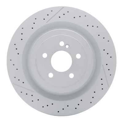 DFC 13-23 Mercedes-Benz SL63 AMG Rear Drilled and Slotted Hi-Carbon Alloy Geomet Coated Rotor