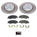 Power Stop 21-22 Honda Odyssey Front and Rear Semi-Coated Rotor Kit