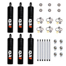 QA1 24.30 Eye-B/Eye-B V-None Dry Shock Large Steel 15.38 - 6 Pack