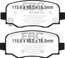 EBC S3 Brake Pad and Rotor Kit