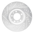 R1 06-07 Mazda 6 Front Drilled & Slotted Silver Brake Rotor Set