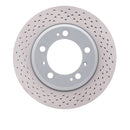 DFC 98-08 Porsche 911 Rear Drilled Hi-Carbon Alloy Geomet Coated Rotor