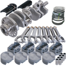 Eagle Chevy LS1 4.000in Crank 58 Tth Reluctor 6.125in H-Beam -6cc 3.905in Pistons Rotating Assembly