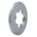 R1 20-25 Ford Transit-250 Front & Rear Drilled & Slotted Silver Brake Rotor Set