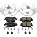 Power Stop 13-15 Cadillac ATS Front & Rear Z23 Evolution Sport Brake Kit