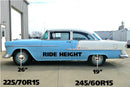 Ridetech 68-74 Chevy Nova w/ Small Block StreetGrip Suspension System w/ HQ Shocks & w/o Ball Joints