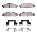 DFC 05-09 Ford Freestyle Front Geospec Rotors w/4000 HybriDynamic Brake Pads w/Hardware