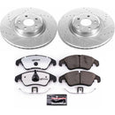 Power Stop 14-18 Audi A6 Front & Rear Z26 Street Warrior Brake Kit